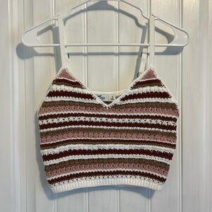 Hollister Crochet Top